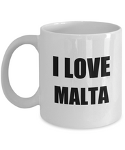 Load image into Gallery viewer, I Love Malta Mug Funny Gift Idea Novelty Gag Coffee Tea Cup-Coffee Mug