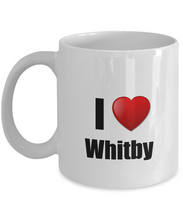 Load image into Gallery viewer, Whitby Mug I Love City Lover Pride Funny Gift Idea for Novelty Gag Coffee Tea Cup-Coffee Mug