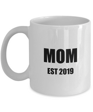 Load image into Gallery viewer, Mom Est 2019 Mug New Future Father Funny Gift Idea for Novelty Gag Coffee Tea Cup-Coffee Mug