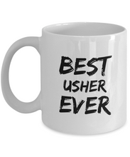 Load image into Gallery viewer, Usher Mug Best Ever Funny Gift for Coworkers Novelty Gag Coffee Tea Cup-Coffee Mug
