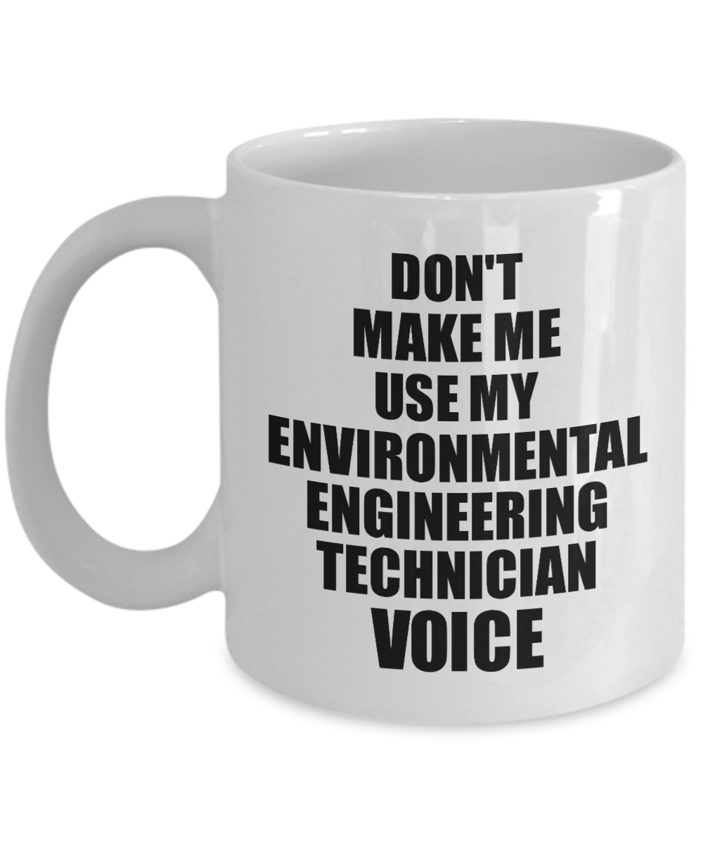 Environmental Engineering Technician Mug Coworker Gift Idea Funny Gag For Job Coffee Tea Cup Voice-Coffee Mug