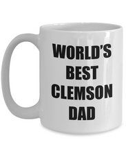 Load image into Gallery viewer, Clemson Dad Mug Dog Lover Funny Gift Idea for Novelty Gag Coffee Tea Cup-[style]