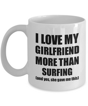 Load image into Gallery viewer, Surfing Boyfriend Mug Funny Valentine Gift Idea For My Bf Lover From Girlfriend Coffee Tea Cup-Coffee Mug