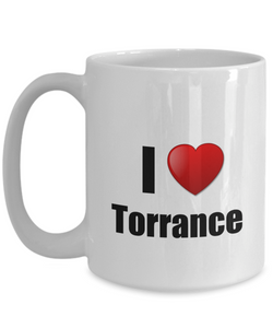 Torrance Mug I Love City Lover Pride Funny Gift Idea for Novelty Gag Coffee Tea Cup-Coffee Mug