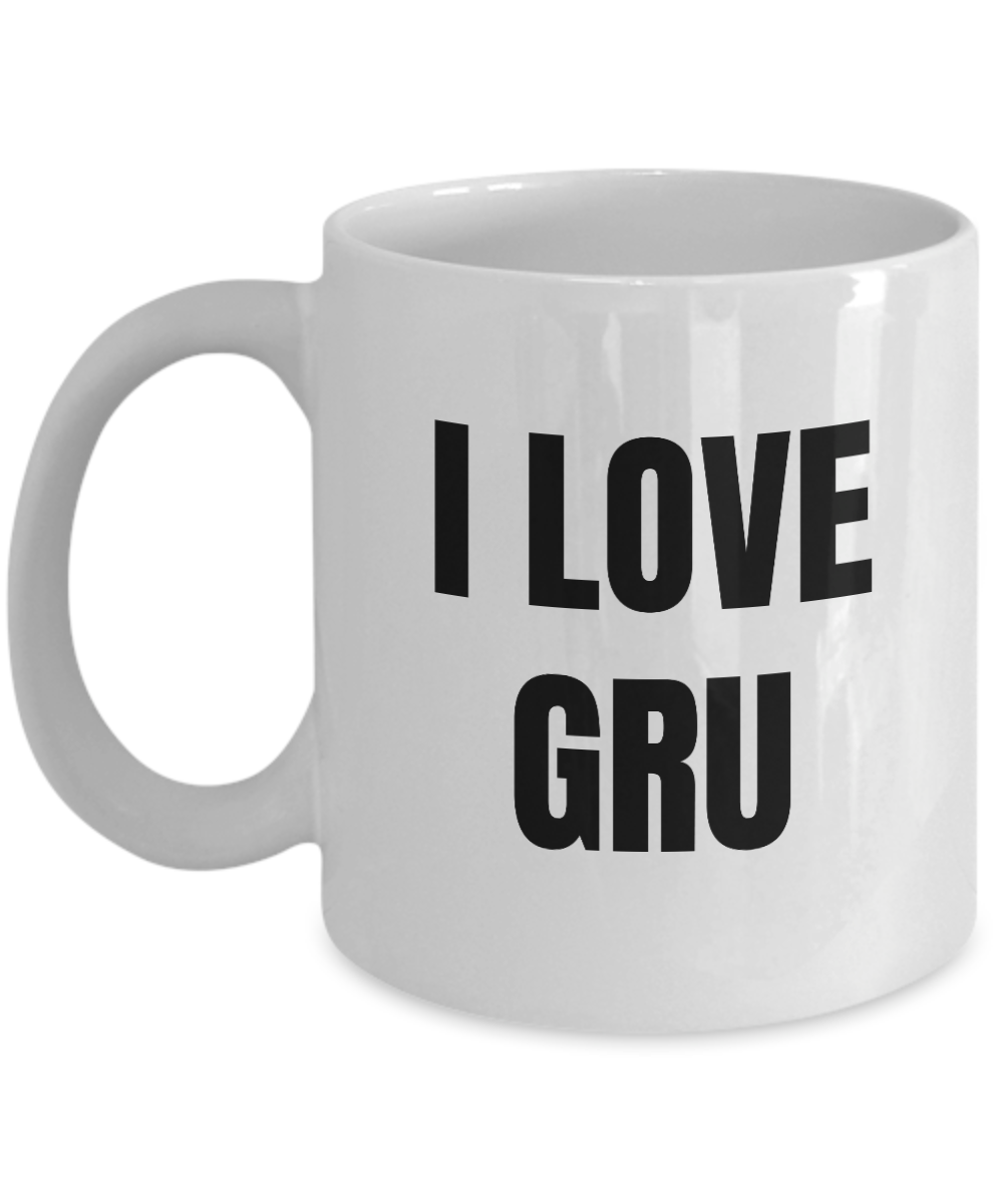 I Love Gru Mug Funny Gift Idea Novelty Gag Coffee Tea Cup-Coffee Mug