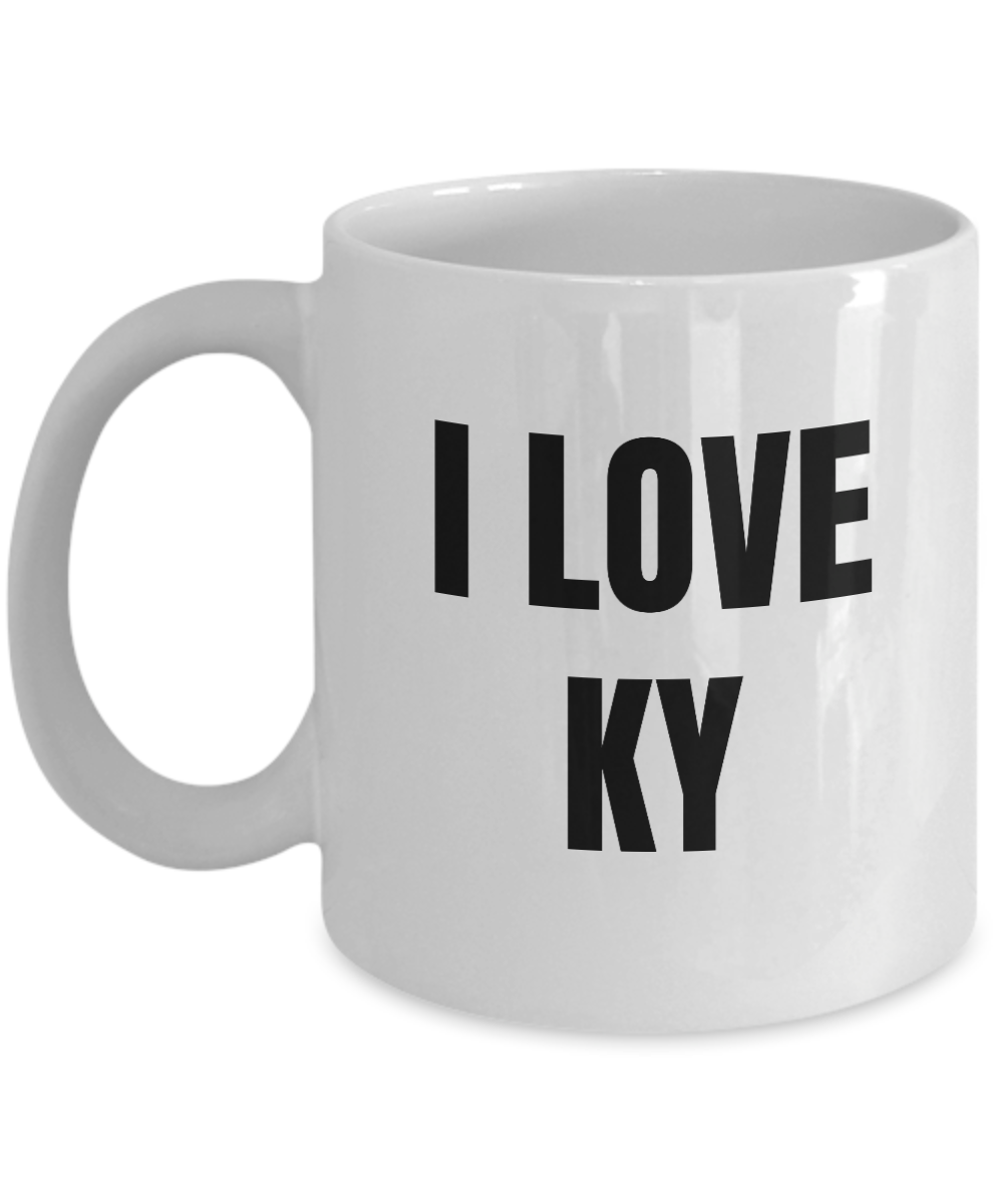 I Love Ky Mug Funny Gift Idea Novelty Gag Coffee Tea Cup-Coffee Mug