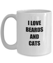 Load image into Gallery viewer, Cat Beard Mug Lover Funny Gift Idea for Novelty Gag Coffee Tea Cup-[style]