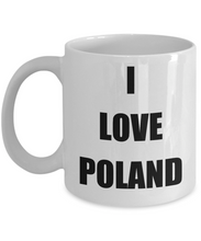 Load image into Gallery viewer, I Love Poland Mug Funny Gift Idea Novelty Gag Coffee Tea Cup-Coffee Mug