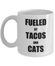 Load image into Gallery viewer, Taco Cat Mug Tacos Funny Gift Idea for Novelty Gag Coffee Tea Cup-Coffee Mug