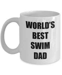 Swim Dad Mug Funny Gift Idea for Novelty Gag Coffee Tea Cup-Coffee Mug