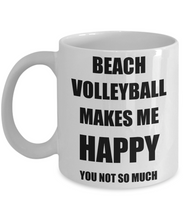 Load image into Gallery viewer, Beach Volleyball Mug Lover Fan Funny Gift Idea Hobby Novelty Gag Coffee Tea Cup-Coffee Mug