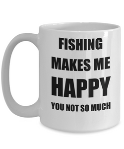 Fishing Mug Lover Fan Funny Gift Idea Hobby Novelty Gag Coffee Tea Cup-Coffee Mug