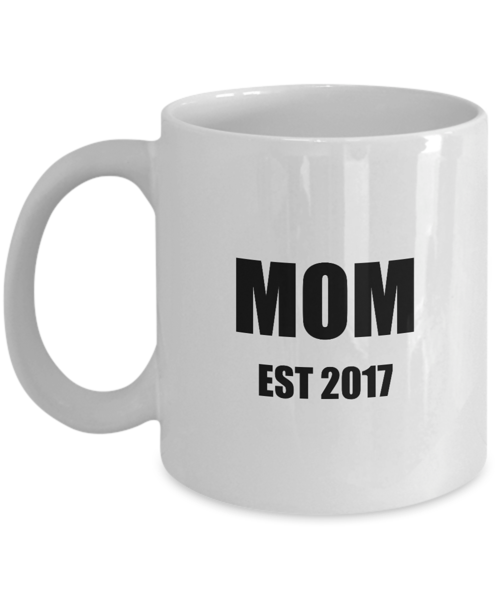 Mom Est 2017 Mug New Future Father Funny Gift Idea for Novelty Gag Coffee Tea Cup-Coffee Mug