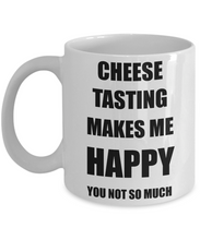 Load image into Gallery viewer, Cheese Tasting Mug Lover Fan Funny Gift Idea Hobby Novelty Gag Coffee Tea Cup-Coffee Mug