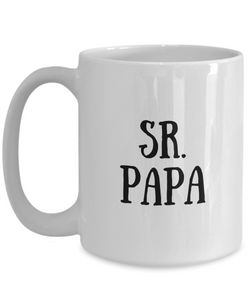 Sr Papa Mug In Spanish Funny Gift Idea for Novelty Gag Coffee Tea Cup-[style]