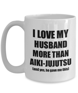 Aiki-Jujutsu Wife Mug Funny Valentine Gift Idea For My Spouse Lover From Husband Coffee Tea Cup-Coffee Mug