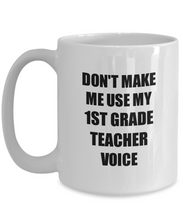 Load image into Gallery viewer, 1st Grade Teacher Mug Coworker Gift Idea Funny Gag For Job Coffee Tea Cup-Coffee Mug