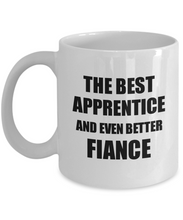 Load image into Gallery viewer, Apprentice Fiance Mug Funny Gift Idea for Betrothed Gag Inspiring Joke The Best And Even Better Coffee Tea Cup-Coffee Mug