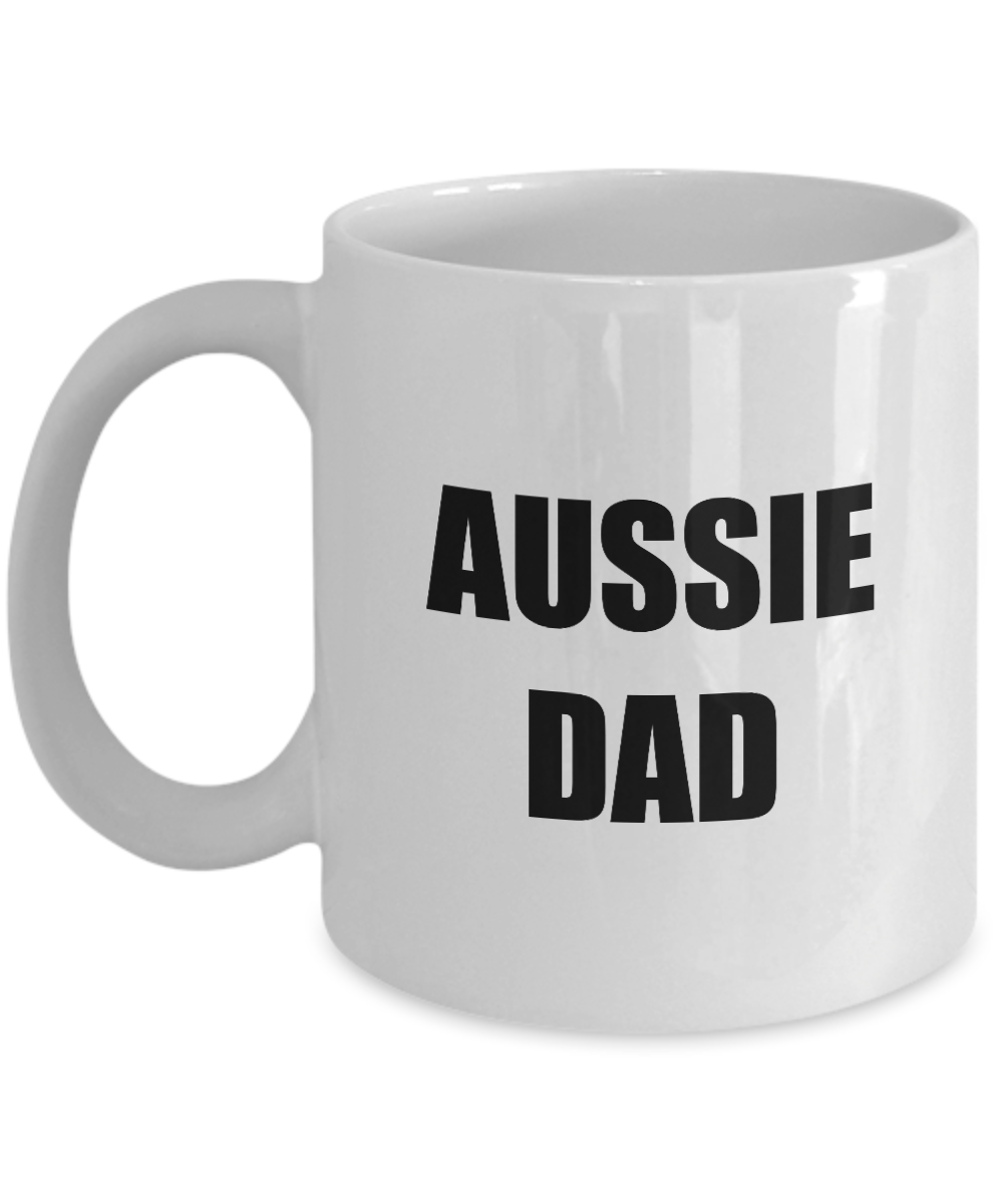 Aussie Dad Mug Funny Gift Idea for Novelty Gag Coffee Tea Cup-Coffee Mug