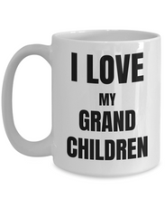 Load image into Gallery viewer, I Love My Grandchildren Mug Funny Gift Idea Novelty Gag Coffee Tea Cup-Coffee Mug