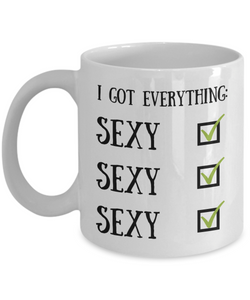 Sexy Boyfriend Mug Funny Gift for Girlfriend Gag Husband Present Wife Joke Coffee Tea Cup-Coffee Mug