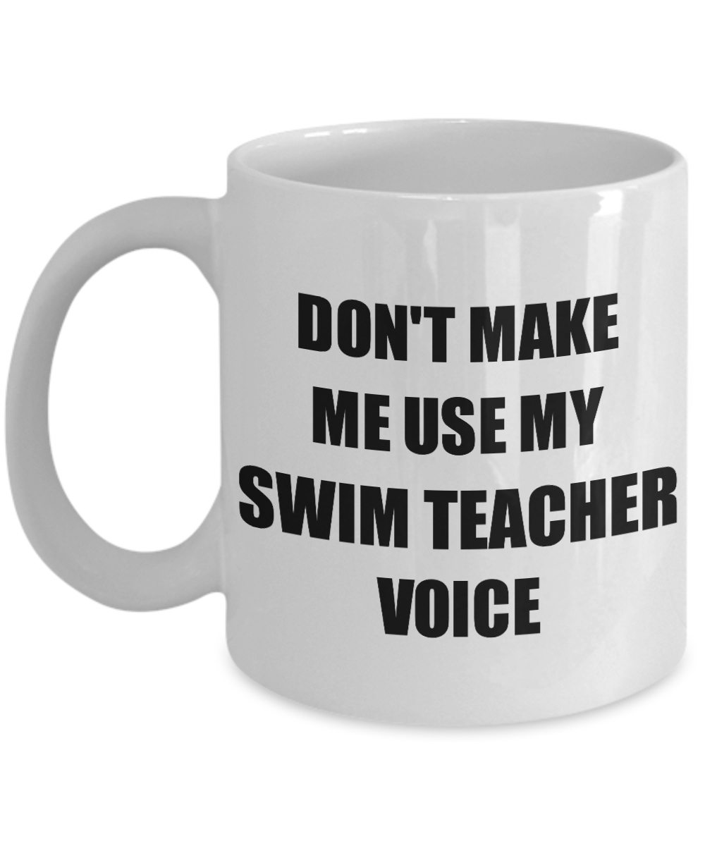 Swim Teacher Mug Coworker Gift Idea Funny Gag For Job Coffee Tea Cup-Coffee Mug