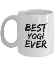 Load image into Gallery viewer, Yogi Mug Best Ever Funny Gift for Coworkers Novelty Gag Coffee Tea Cup-Coffee Mug