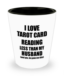 Tarot Card Reading Wife Shot Glass Funny Valentine Gift Idea For My Spouse From Husband I Love Liquor Lover Alcohol 1.5 oz Shotglass-Shot Glass