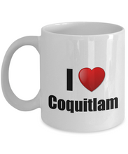 Load image into Gallery viewer, Coquitlam Mug I Love City Lover Pride Funny Gift Idea for Novelty Gag Coffee Tea Cup-Coffee Mug