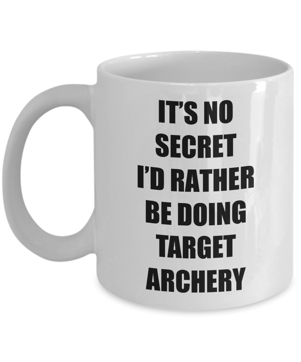 Target Archery Mug Sport Fan Lover Funny Gift Idea Novelty Gag Coffee Tea Cup-Coffee Mug