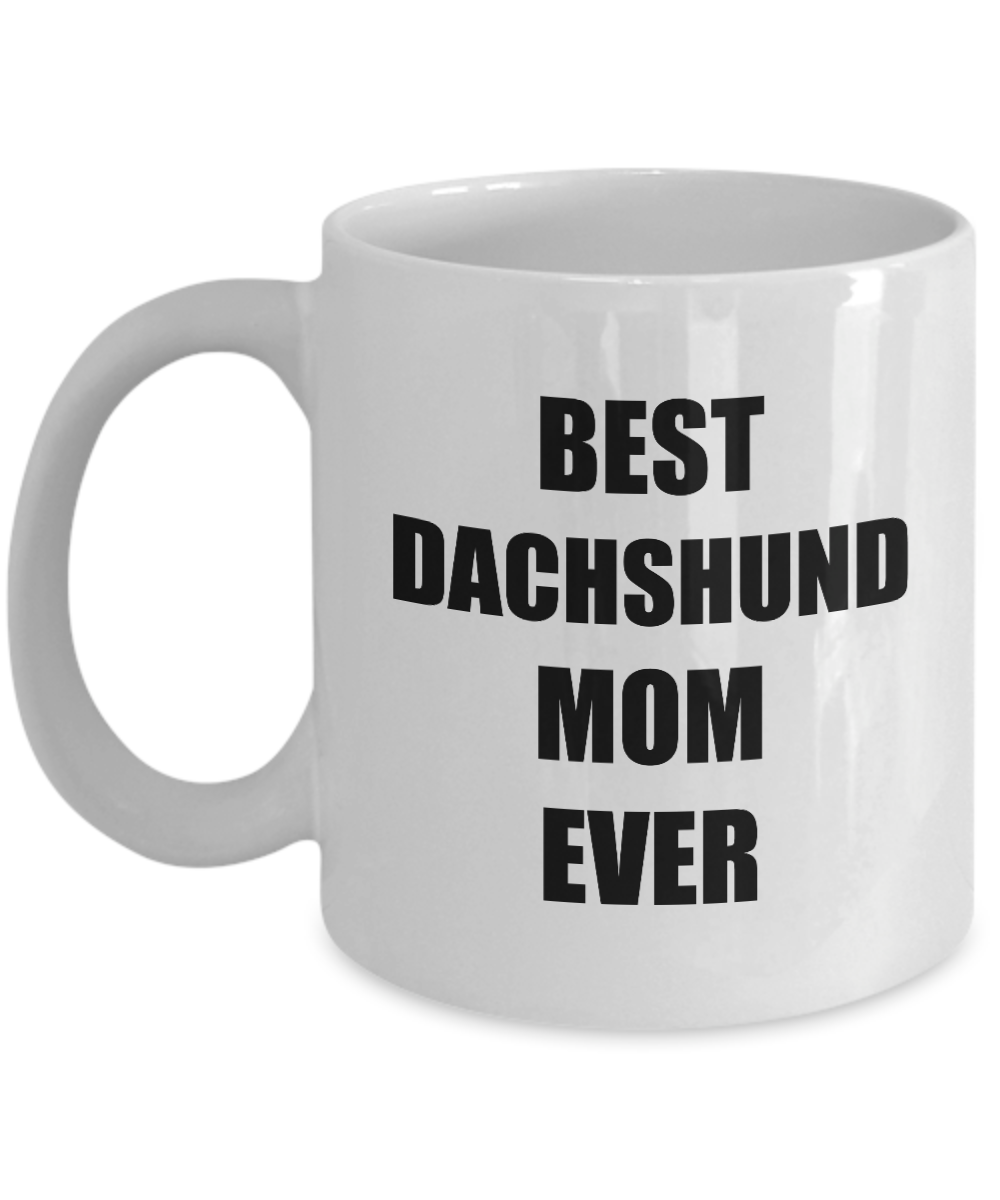 Daschund Mom Mug Dachshund Dog Lover Funny Gift Idea for Novelty Gag Coffee Tea Cup-Coffee Mug