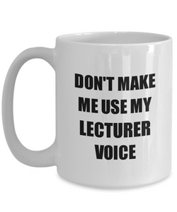 Lecturer Mug Coworker Gift Idea Funny Gag For Job Coffee Tea Cup-Coffee Mug