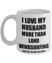 Load image into Gallery viewer, Land Windsurfing Wife Mug Funny Valentine Gift Idea For My Spouse Lover From Husband Coffee Tea Cup-Coffee Mug
