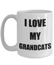 Load image into Gallery viewer, I Love My Grandcats Mug Funny Gift Idea Novelty Gag Coffee Tea Cup-Coffee Mug
