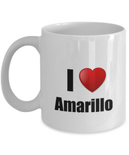 Load image into Gallery viewer, Amarillo Mug I Love City Lover Pride Funny Gift Idea for Novelty Gag Coffee Tea Cup-Coffee Mug