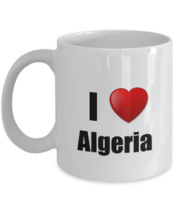 Algeria Mug I Love Funny Gift Idea For Country Lover Pride Novelty Gag Coffee Tea Cup-Coffee Mug