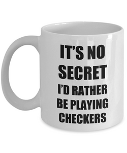 Checkers Mug Sport Fan Lover Funny Gift Idea Novelty Gag Coffee Tea Cup-Coffee Mug