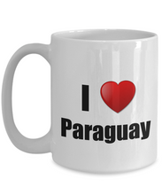 Load image into Gallery viewer, Paraguay Mug I Love Funny Gift Idea For Country Lover Pride Novelty Gag Coffee Tea Cup-Coffee Mug