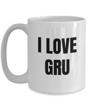 Load image into Gallery viewer, I Love Gru Mug Funny Gift Idea Novelty Gag Coffee Tea Cup-Coffee Mug