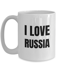 Load image into Gallery viewer, I Love Russia Mug Funny Gift Idea Novelty Gag Coffee Tea Cup-Coffee Mug