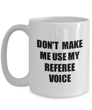 Load image into Gallery viewer, Referee Mug Coworker Gift Idea Funny Gag For Job Coffee Tea Cup Voice-Coffee Mug