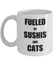 Load image into Gallery viewer, Cat Sushi Mug Funny Gift Idea for Novelty Gag Coffee Tea Cup-Coffee Mug