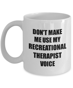 Recreational Therapist Mug Coworker Gift Idea Funny Gag For Job Coffee Tea Cup-Coffee Mug