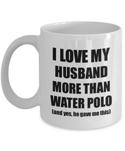 Load image into Gallery viewer, Water Polo Wife Mug Funny Valentine Gift Idea For My Spouse Lover From Husband Coffee Tea Cup-Coffee Mug