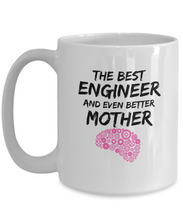 Load image into Gallery viewer, Funny Engineer Mom Mug Best Enginer Mother Coffee Cup-Coffee Mug