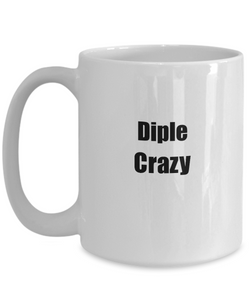 Funny Diple Crazy Mug Musician Gift Instrument Player Present Coffee Tea Cup-Coffee Mug