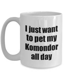 Komondor Mug Dog Lover Mom Dad Funny Gift Idea For Novelty Gag Coffee Tea Cup-Coffee Mug
