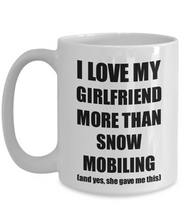 Load image into Gallery viewer, Snow Mobiling Boyfriend Mug Funny Valentine Gift Idea For My Bf Lover From Girlfriend Coffee Tea Cup-Coffee Mug