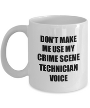 Load image into Gallery viewer, Crime Scene Technician Mug Coworker Gift Idea Funny Gag For Job Coffee Tea Cup-Coffee Mug