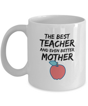 Load image into Gallery viewer, Teacher Mom Mug Best Mother Funny Gift for Mama Novelty Gag Coffee Tea Cup-Coffee Mug